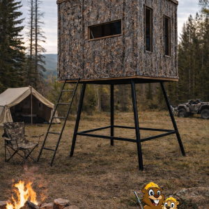 Premium Steel Hunting Blind Stand